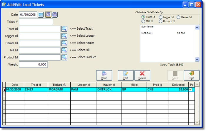 ticket tracking